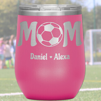 Football tumbler, Football mom tumbler, gift for mom, Sports tumbler,  Soccer mom tumbler