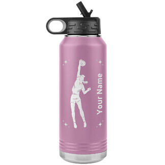 Volleyball Girl Water Bottle 53 Personalized Volleyball Girl Water Bottle with Name