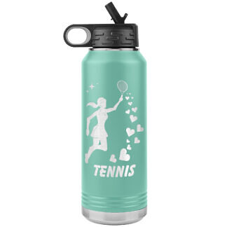 Tennis Love Water Bottle 54 Tennis Player or Coach gift - Original Water Bottle