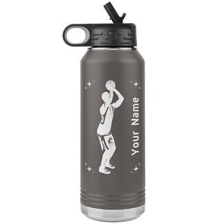 Basketball Shot Water Bottle 52 Custom Basketball Water Bottle